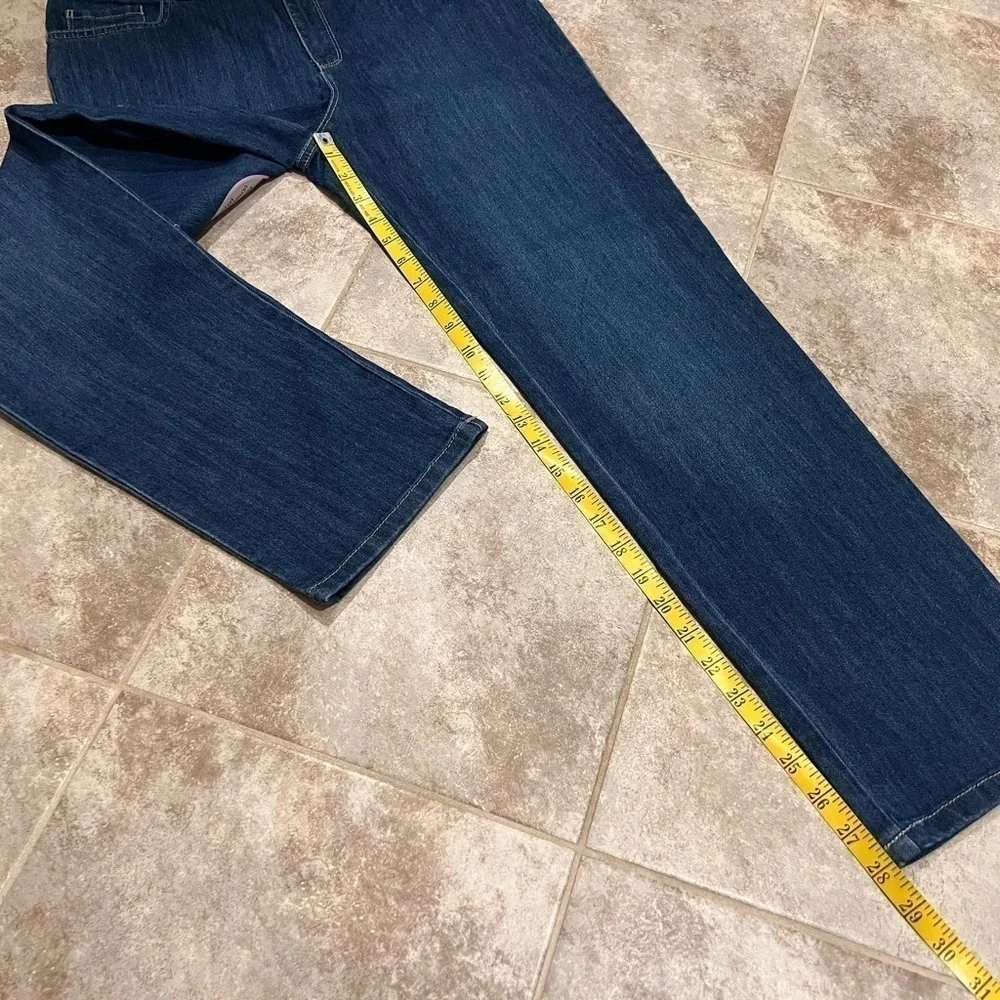 NWT Gloria Vanderbilt Amanda High Rise Tapered Phoenix Wash Jeans Petite 12